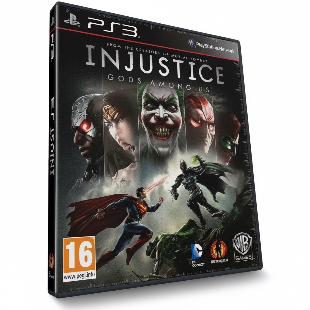 Injustice Gods Among Us PS3 Brand New Factory Sealed PlayStation 3 PAL PEGI 16