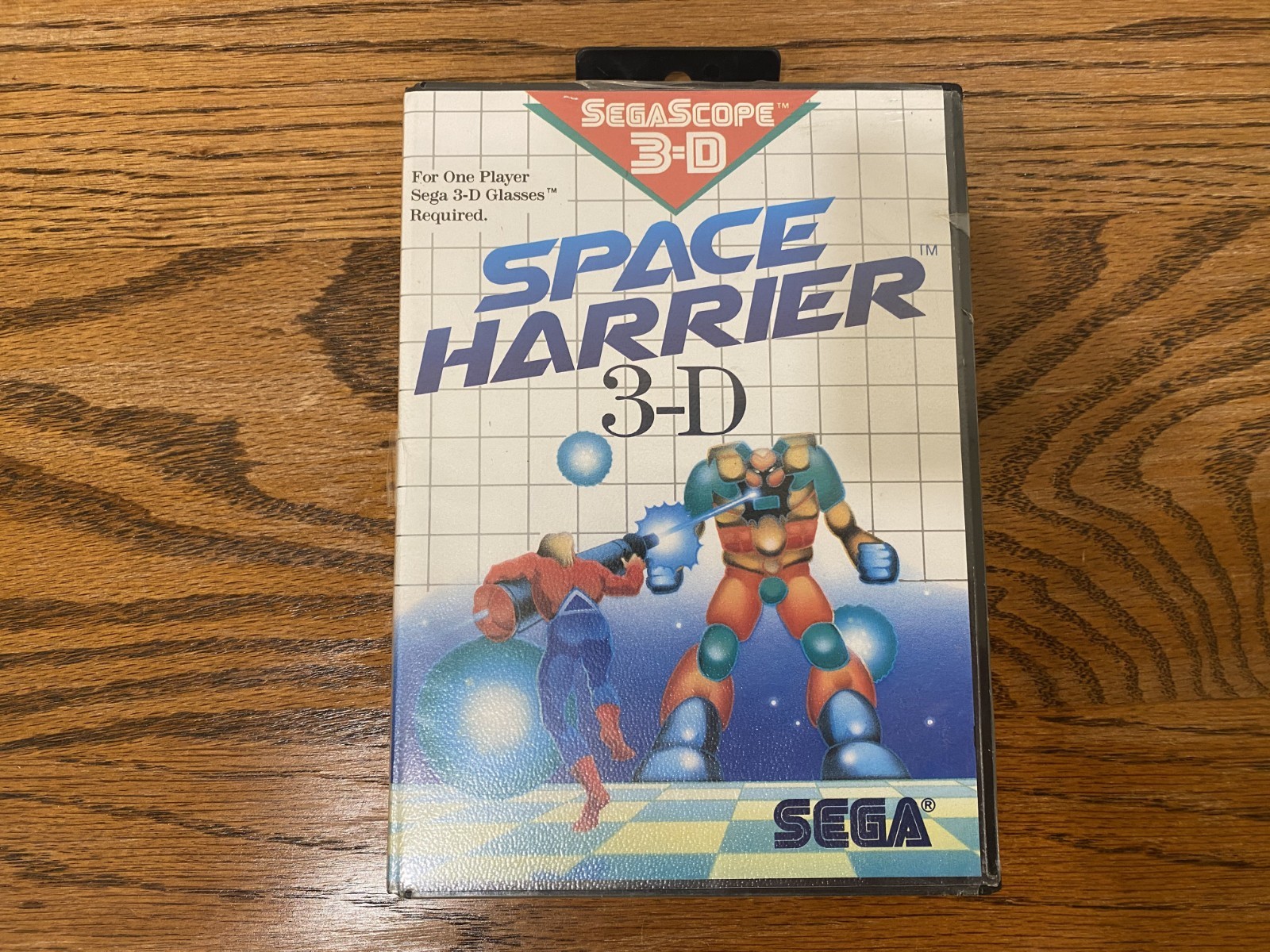 Space Harrier 3-D Sega Master System BRAND NEW FACTORY SEALED 1988 SegaScope 3D