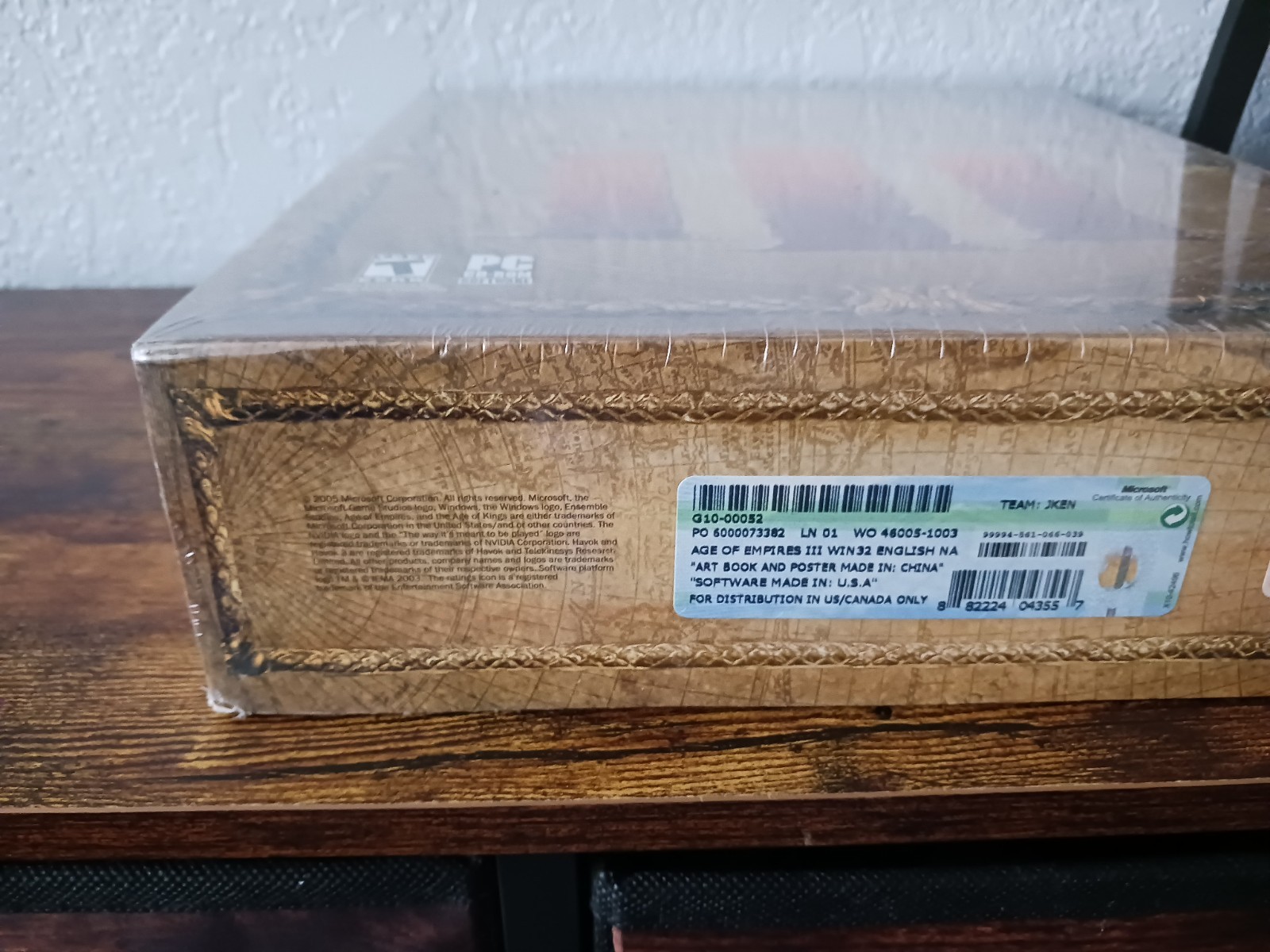 Age of Empires III Collectors Edition PC Game Big Box New Sealed Windows 2005