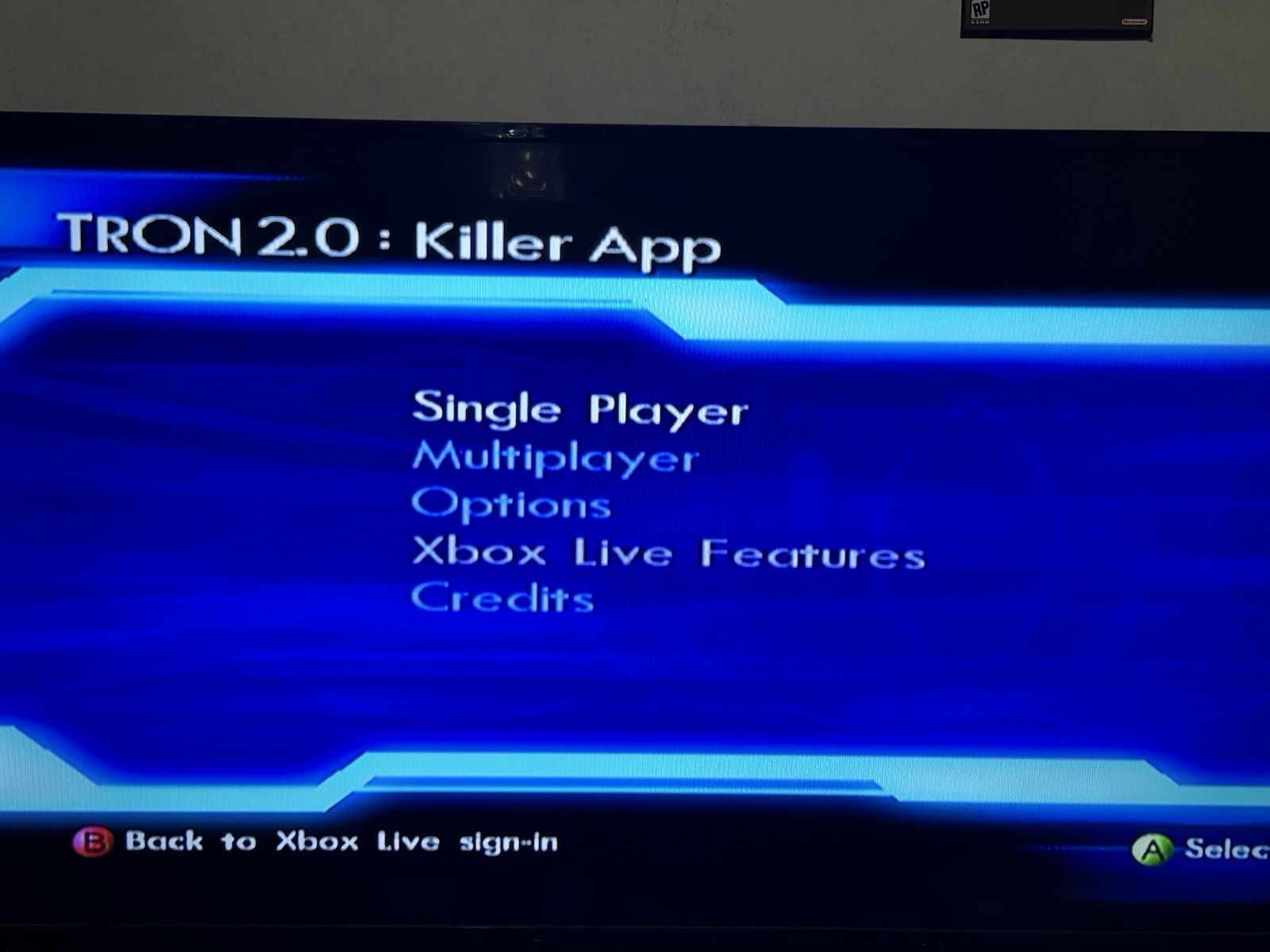 Tron 2.0: Killer App (Microsoft Xbox, 2004) DISC ONLY Tested Ships Free