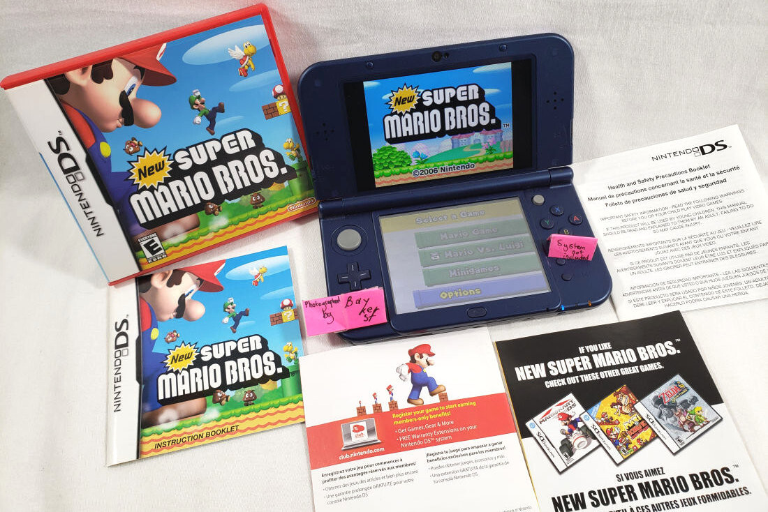New Super Mario Bros 1 DS AUTHENTIC Nintendo COMPLETE genuine brothers bro cib