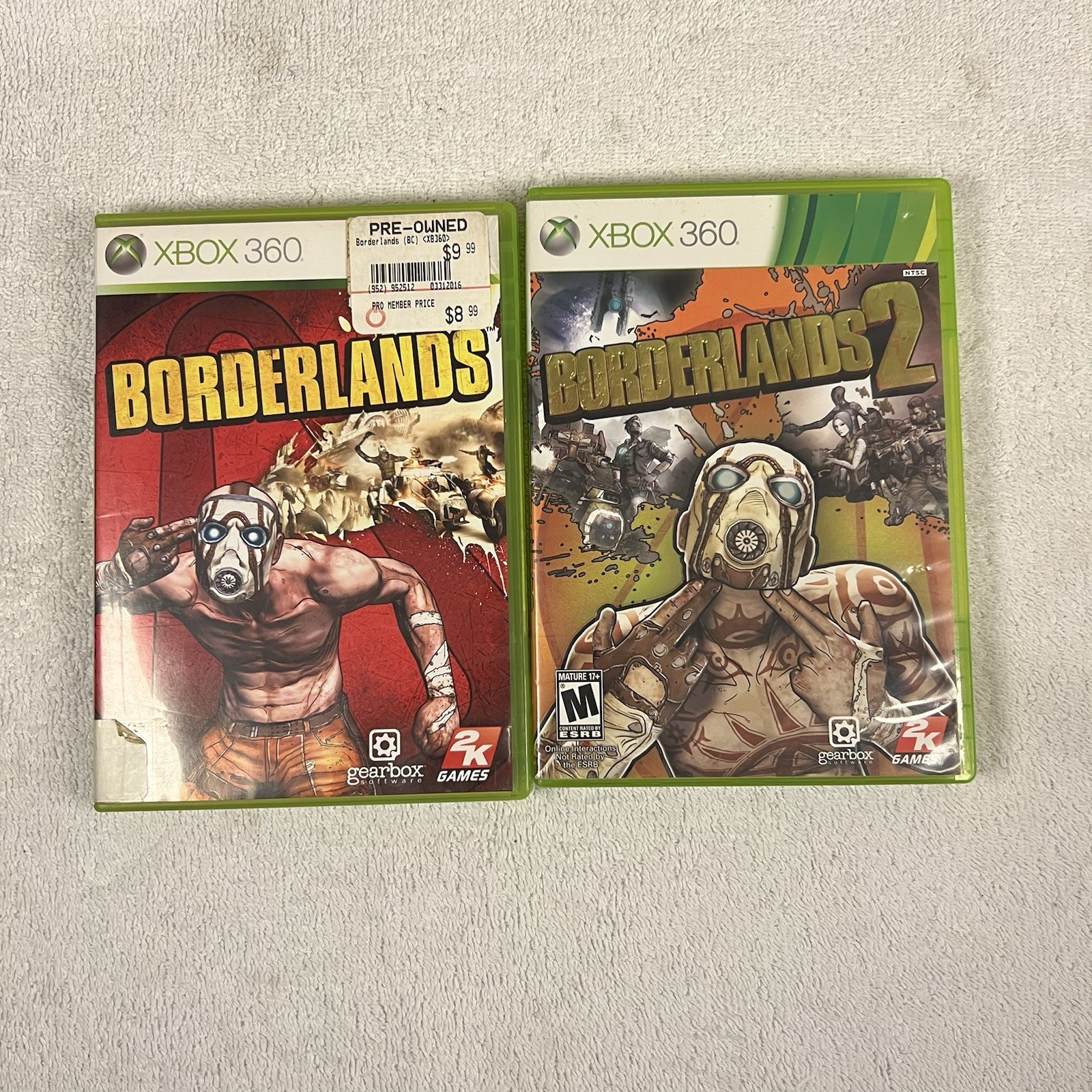 Borderlands 1 & 2 CIB Bundle Microsoft Xbox 360