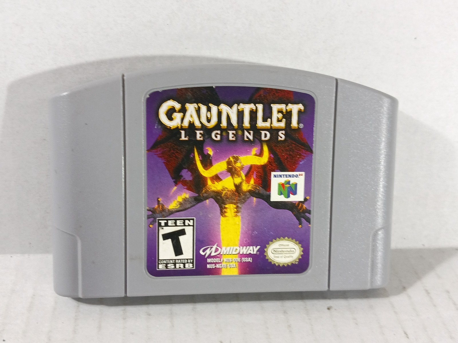 Gauntlet Legends N64 Authentic Nintendo 64 Tested Midway Rare Video Game