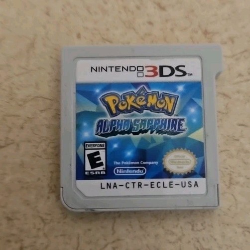 Pokemon: Alpha Sapphire (Nintendo 3DS, 2014) Cartridge Only