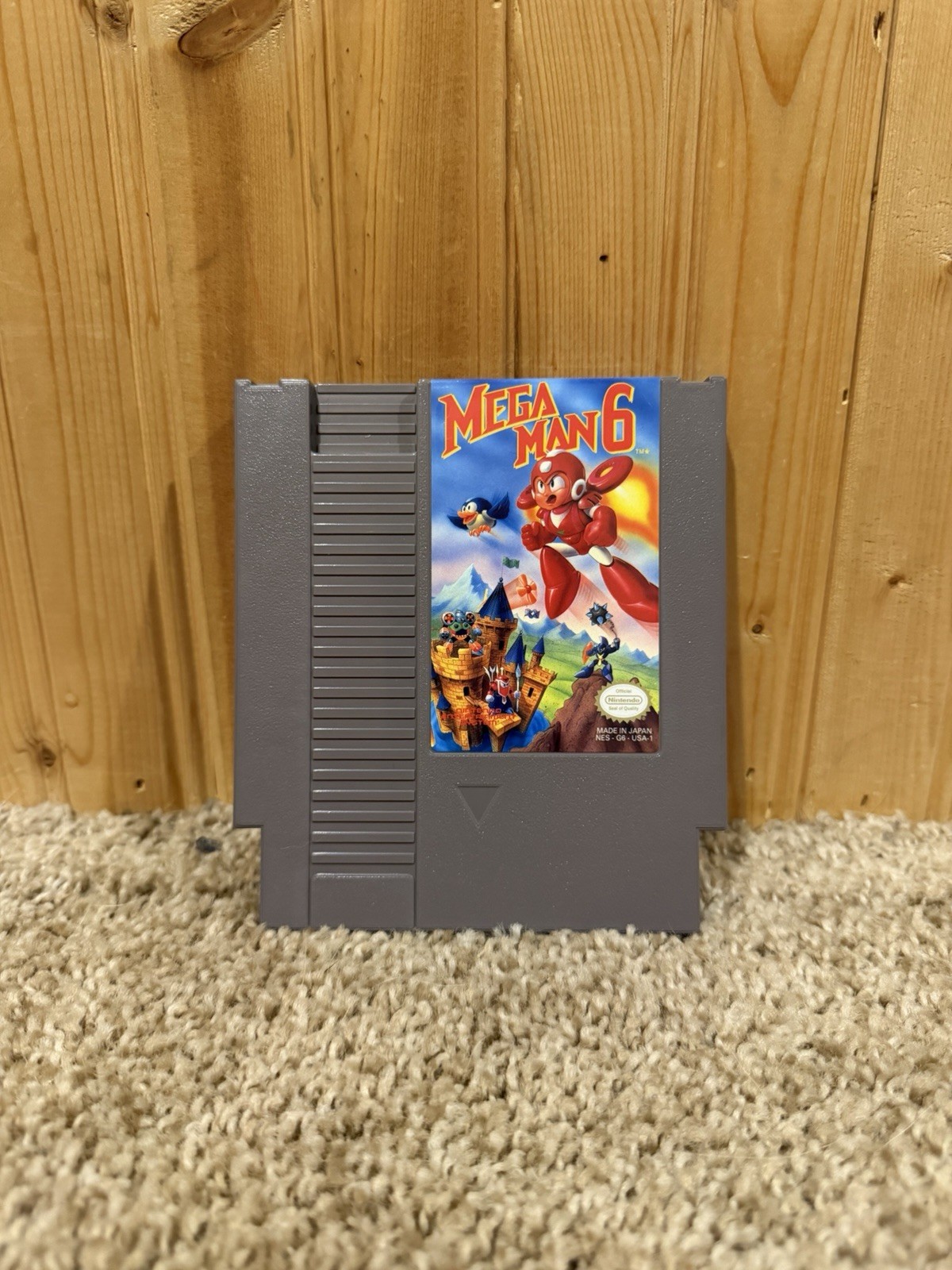 Mega Man 6 (1993, Nintendo NES) Cartridge, Capcom, Tested & Works