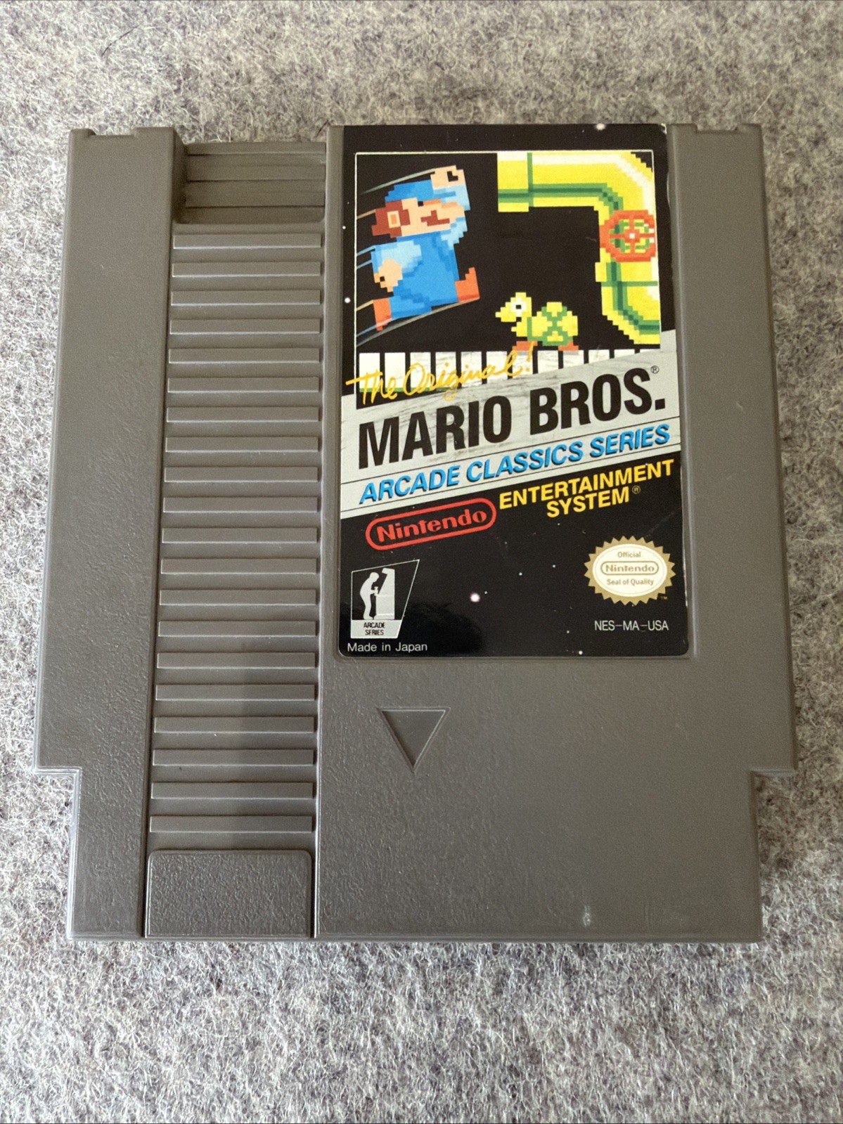 Mario Bros. Arcade Classic Series (Nintendo NES, 1985) – Cartridge Only – T&W
