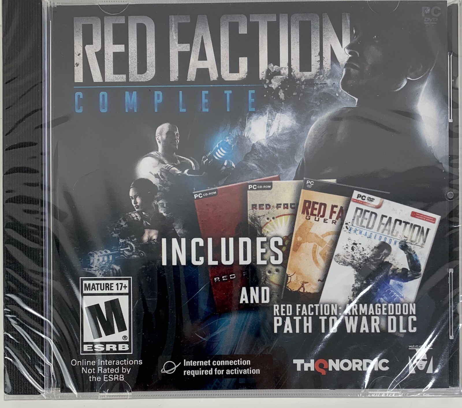 Red Faction Complete Game Collection PC CD ROM 2014 Brand New Factory Sealed