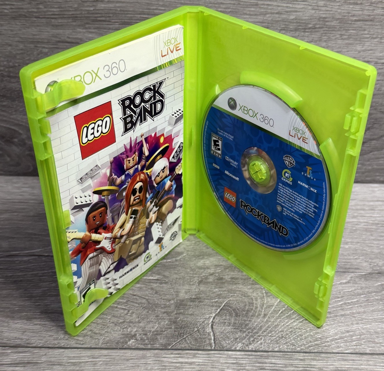 Mint💿! LEGO Rock Band Complete CIB VG Refurbished + 1yr Warranty Xbox 360