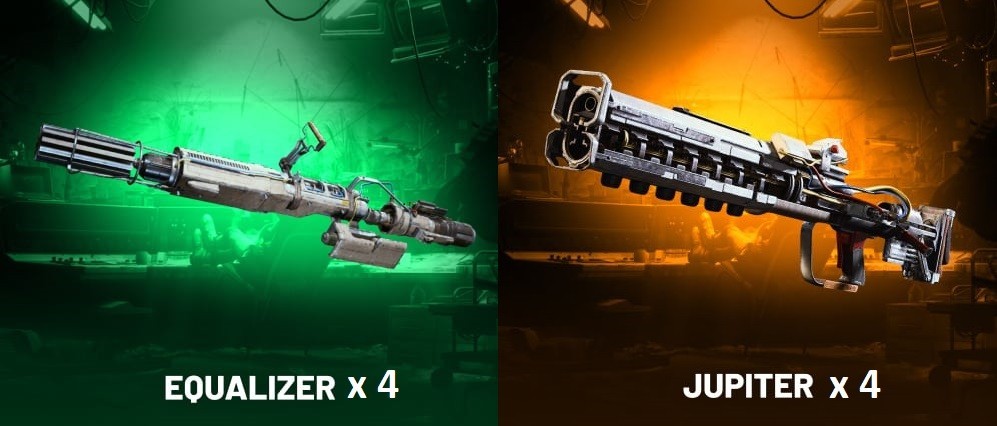 🔥ARC Raiders🔥 8 LEGENDARY Guns – 4x EQUALIZER BEAM RIFLES AND 4x JUPTER RIFLES