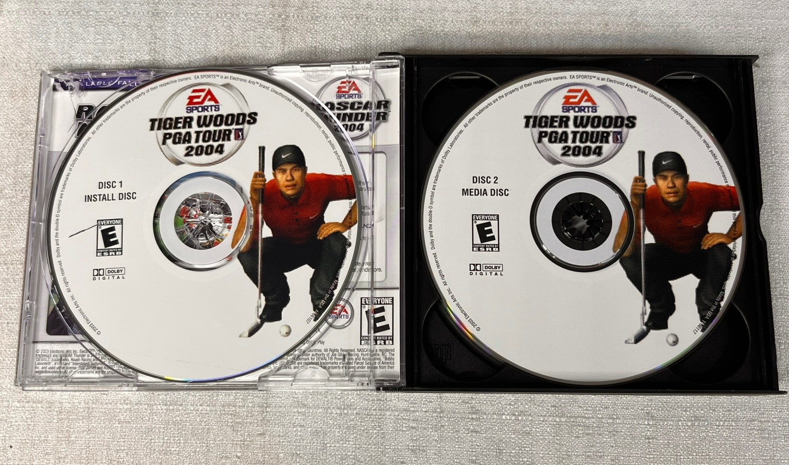Tiger Woods PGA Tour 2004 Video Game Pc Cd-ROM E-Everyone