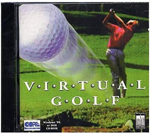 Virtual Golf CD ROM vintage 1995 Gore Design New w/ loading Instructions