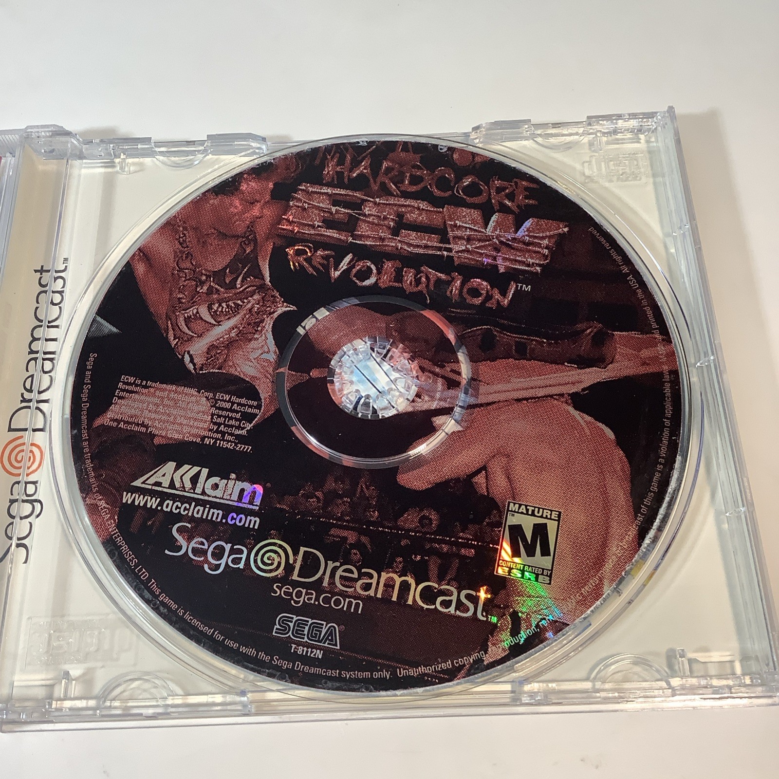 ECW: Hardcore Revolution (Sega Dreamcast, 2000) Complete CIB Tested & Works