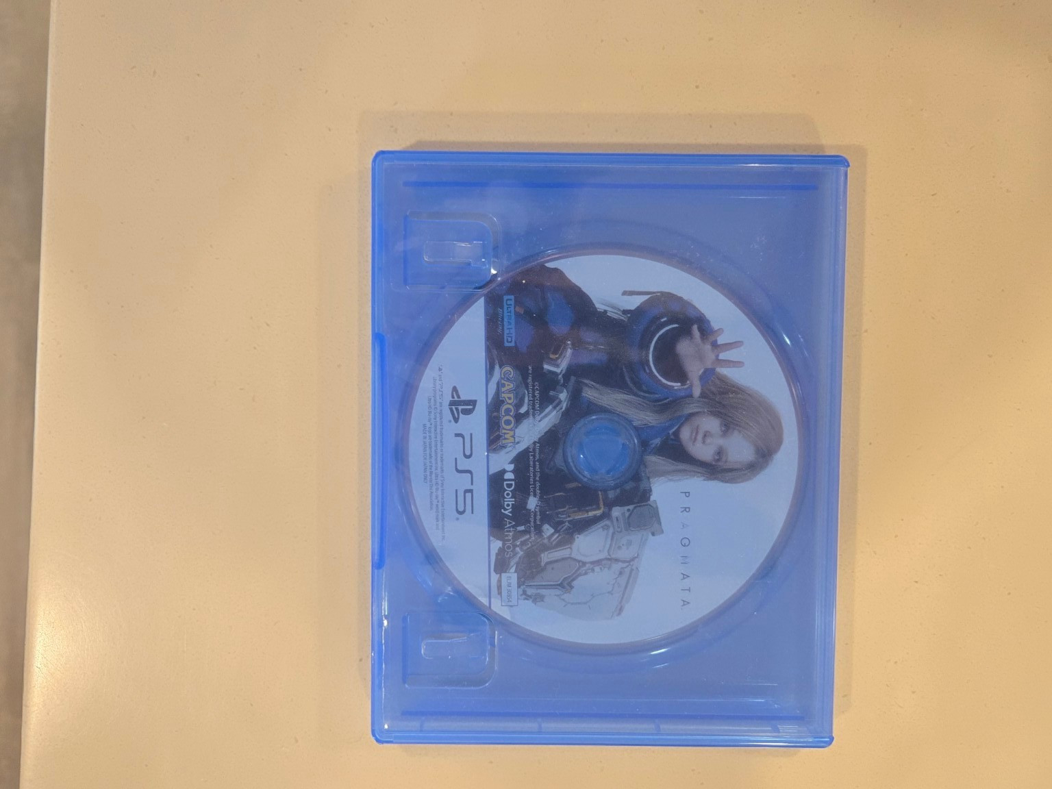 PRAGMATA PS5 Japan JP Disc + casing ONLY (Disc is from Deluxe Edition) (No Art)