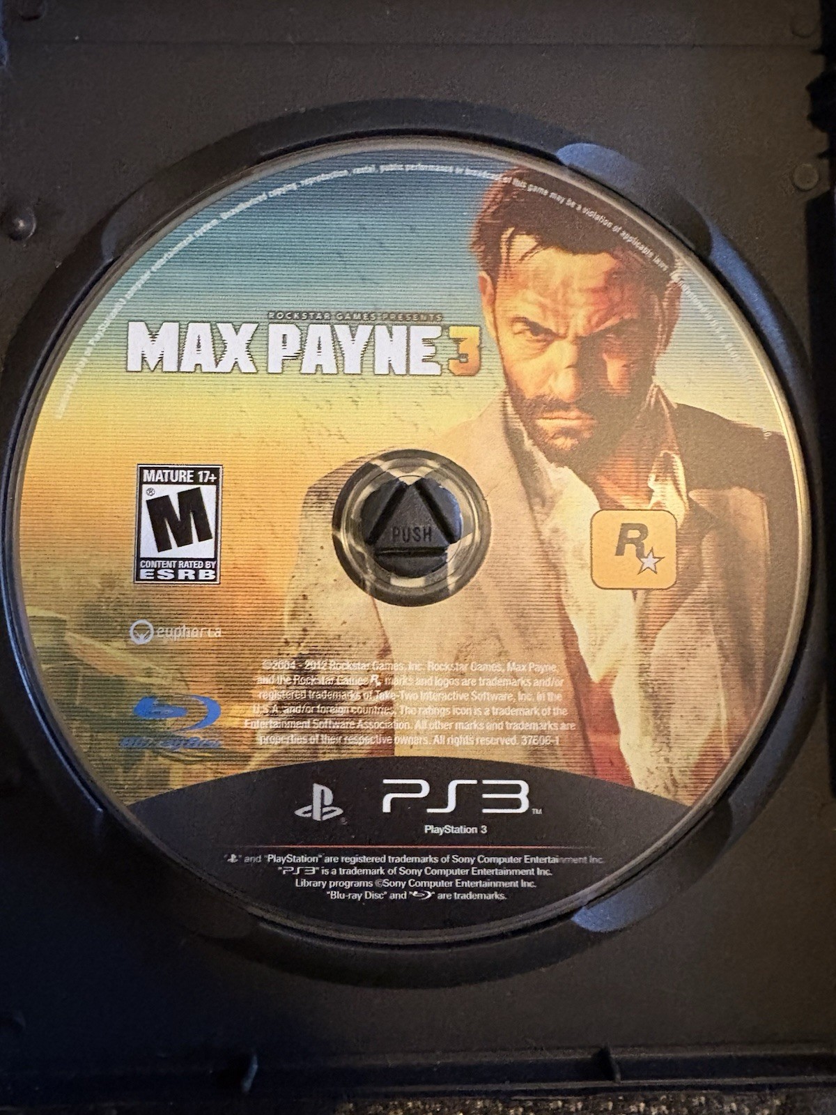 Rockstar Games Max Payne 3 (Sony PlayStation 3) M – Mature Disk Only!!