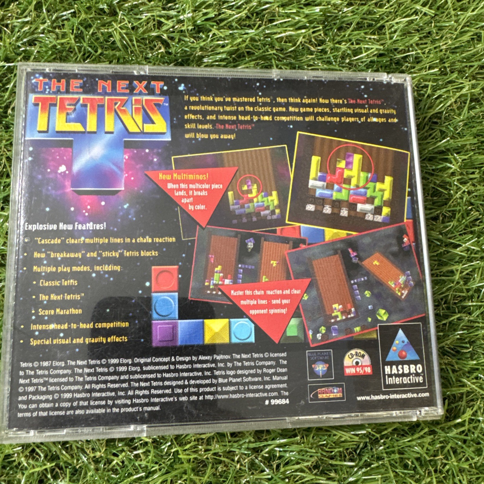 The Next Tetris PC Game by Atari (CD-ROM, 1999, Hasbro Interactive) WIN 95/98