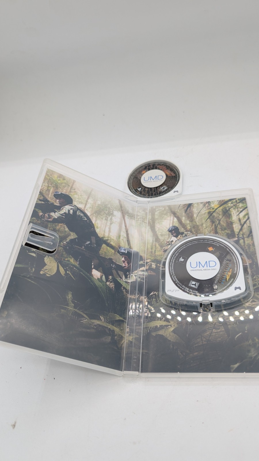 SOCOM: U.S. Navy SEALs Tactical Strike (Sony PSP, 2007) & ATV Game.