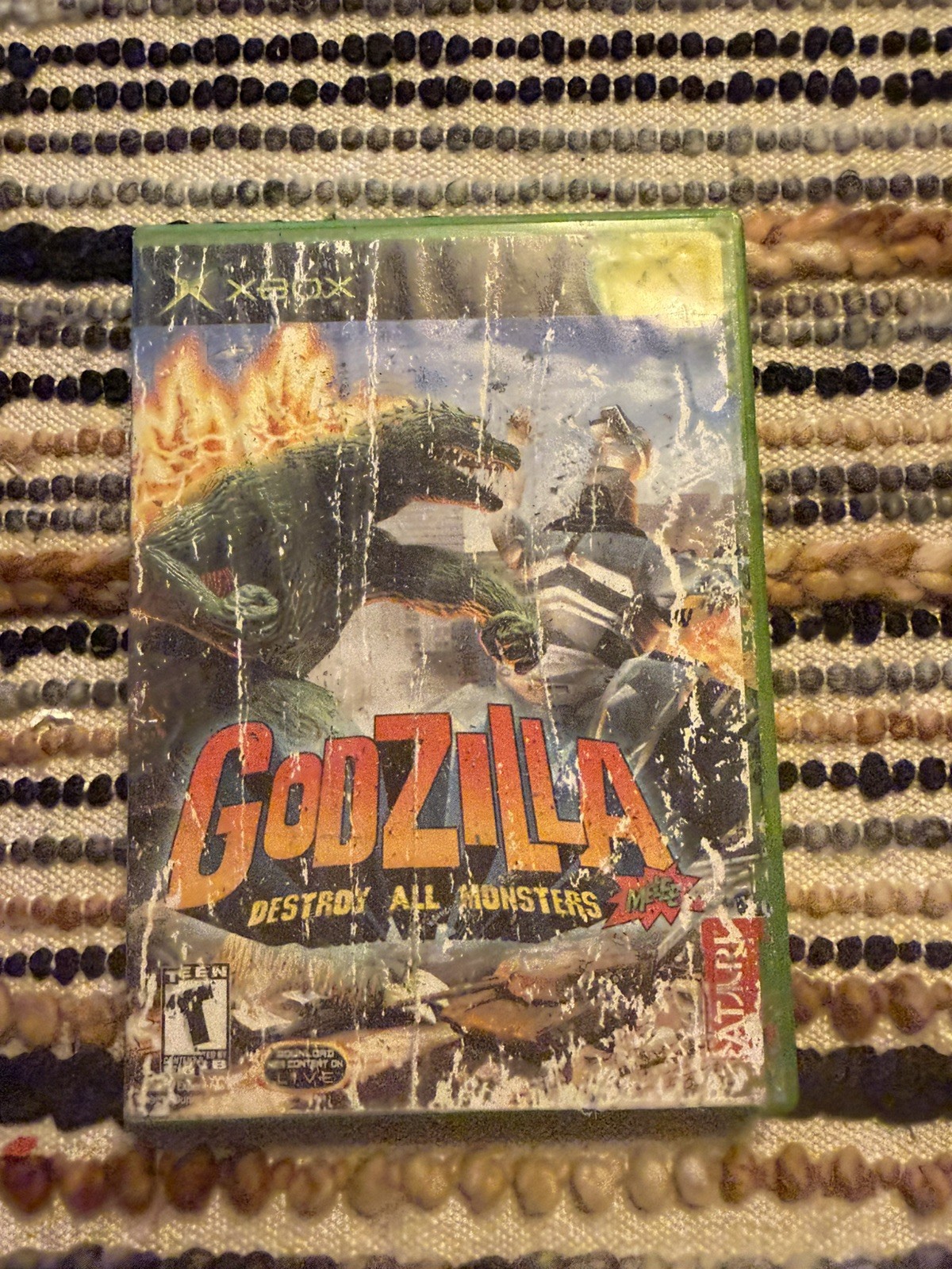 Godzilla: Destroy All Monsters Melee (Microsoft Xbox, 2003) CIB Tested Working
