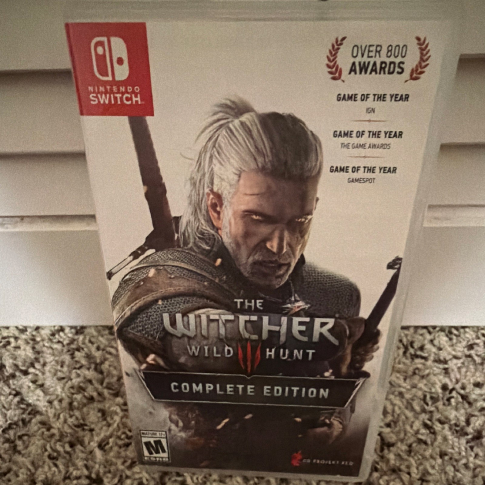 CD Projekt RED The Witcher 3: Wild Hunt Complete Ed Switch M NTSC-U/C 2019