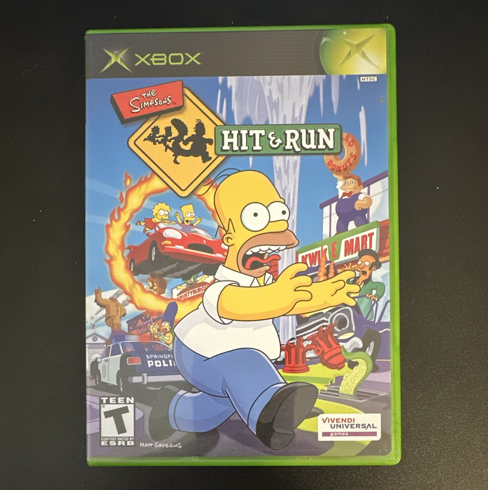 The Simpsons: Hit & Run Microsoft Xbox NTSC-U/C T-Teen Manual Included