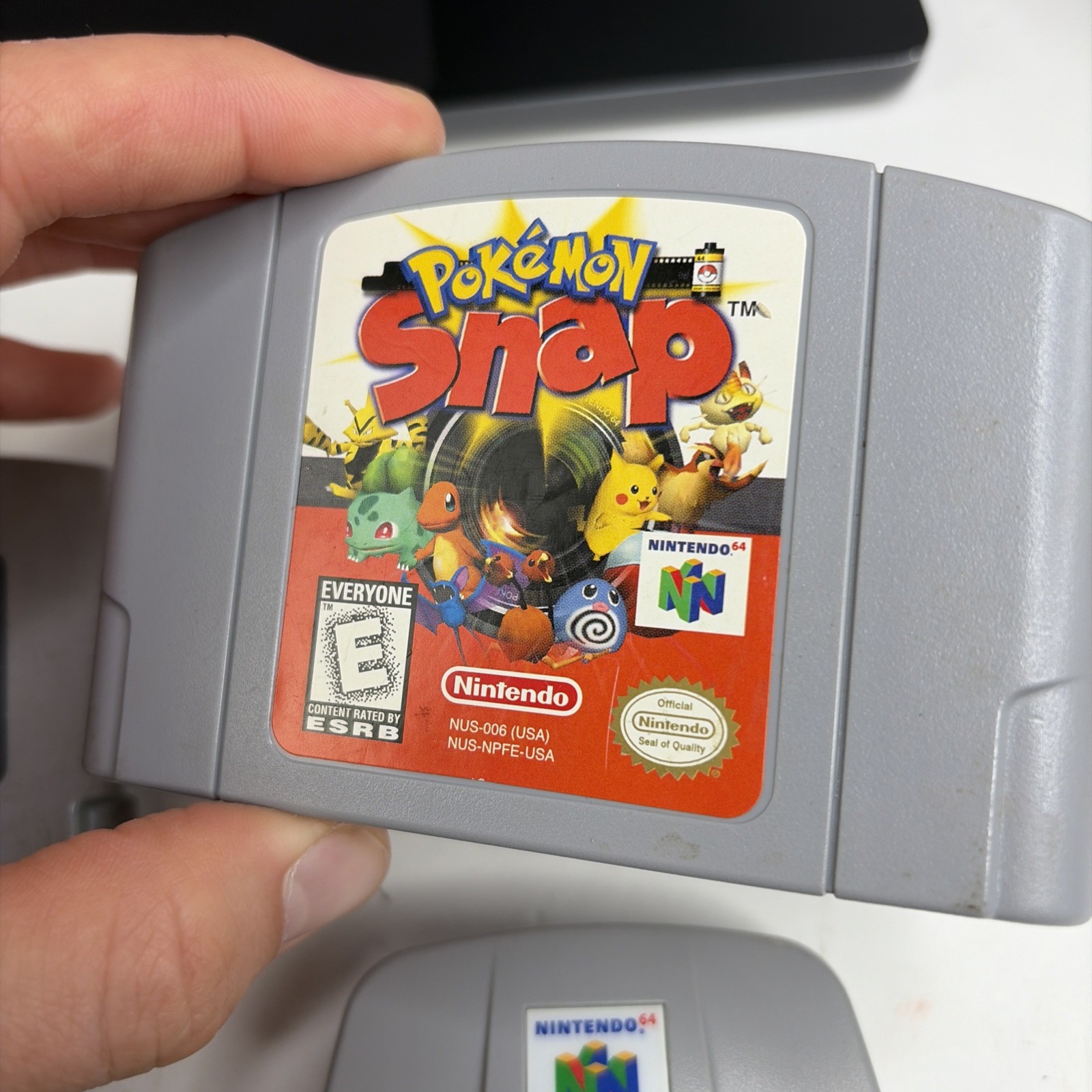 Pokemon Stadium 1 & 2, Snap Bundle W Transfer Pak Authentic And Tested Works!