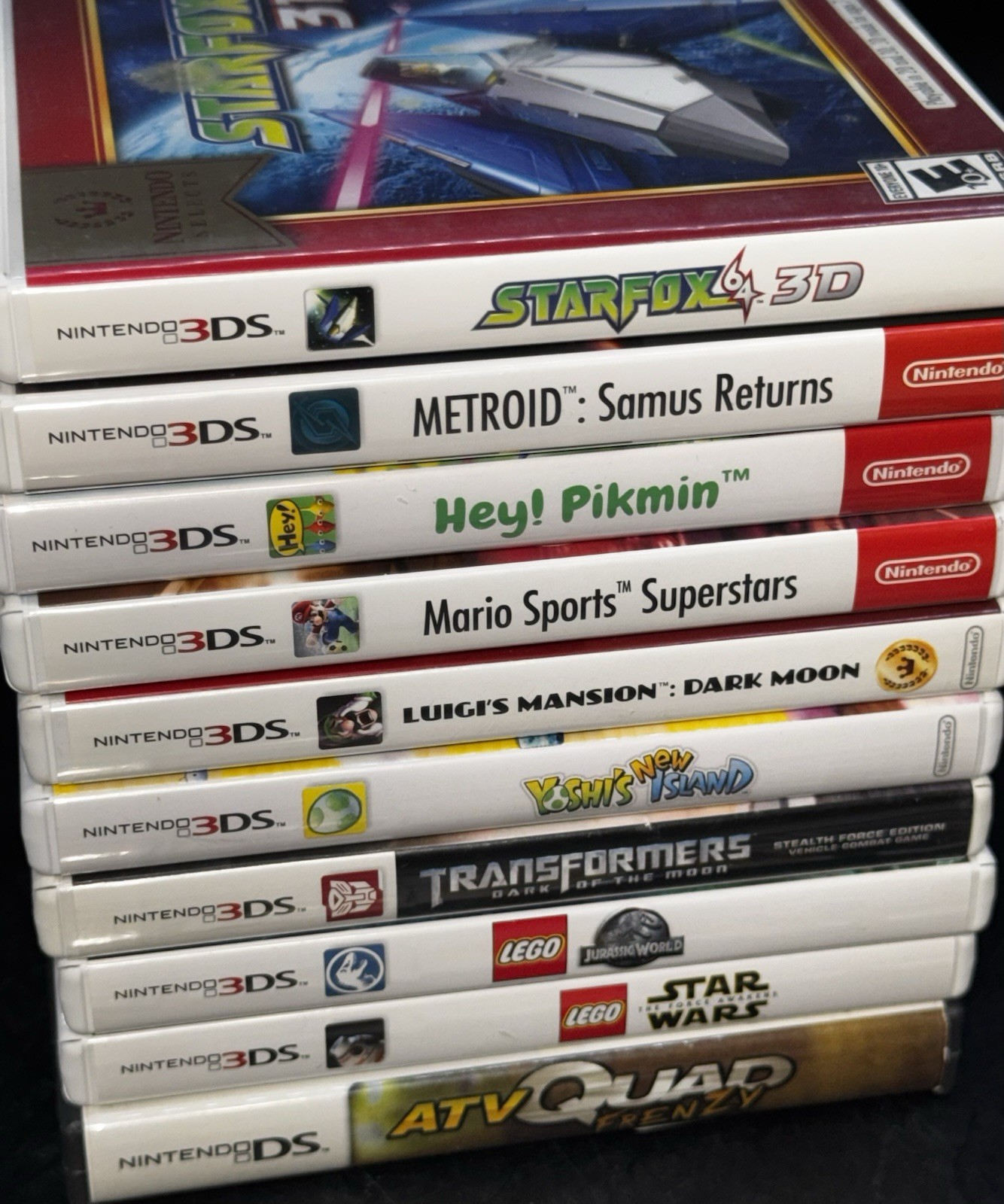 Lot Of 20 Nintendo DS 3DS Games Starfox 3d Metroid Pikmin Luigi Yoshi Mario