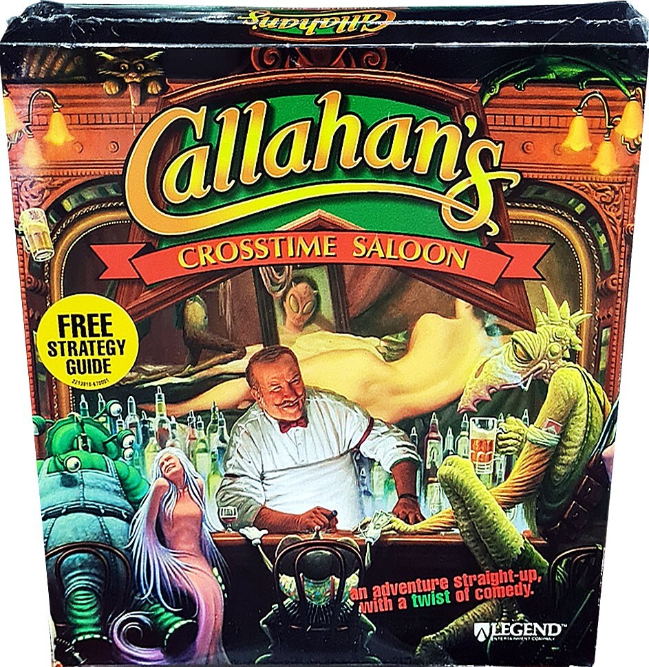 Callahan’s Crosstime Saloon PC, Big Box, Vintage 1997 Collectible, New! MISB!!