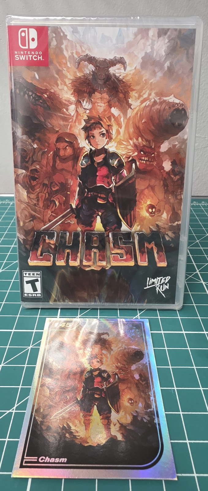 CHASM (Nintendo Switch, 2018) – Limited Run #085 – Brand New – Factory Sealed!