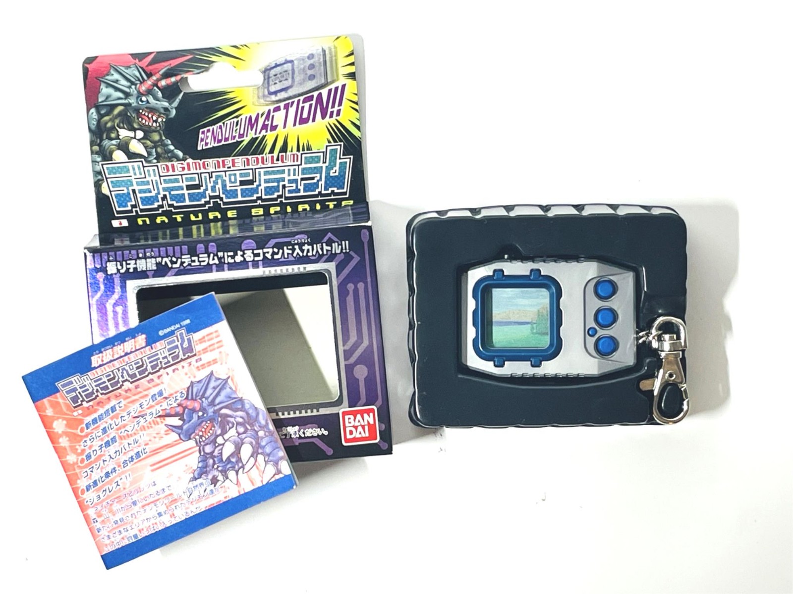 Bandai Digimon Pendulum Ver.1 Nature Spirits 1998 Virtual Pet V-Pet Tamagotchi
