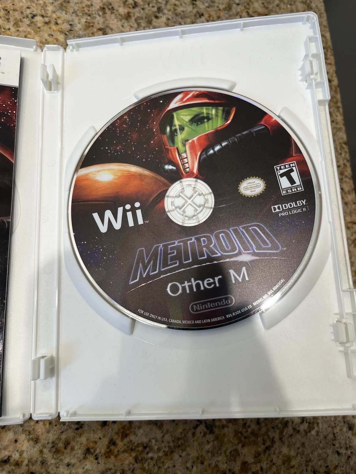 Metroid: Other M Nintendo Wii Nintendo T-Teen NTSC-U/C Manual Included