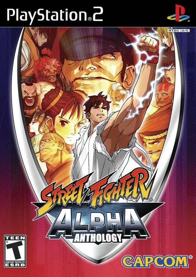 Street Fighter Alpha Anthology PS2 (Brand New Factory Sealed US Version) Playsta