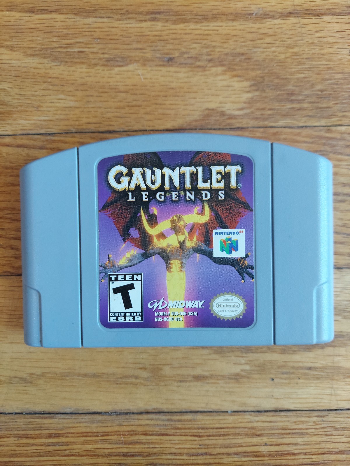 Gauntlet Legends (Nintendo 64, 1999- Tested, Works, Fast Shipping