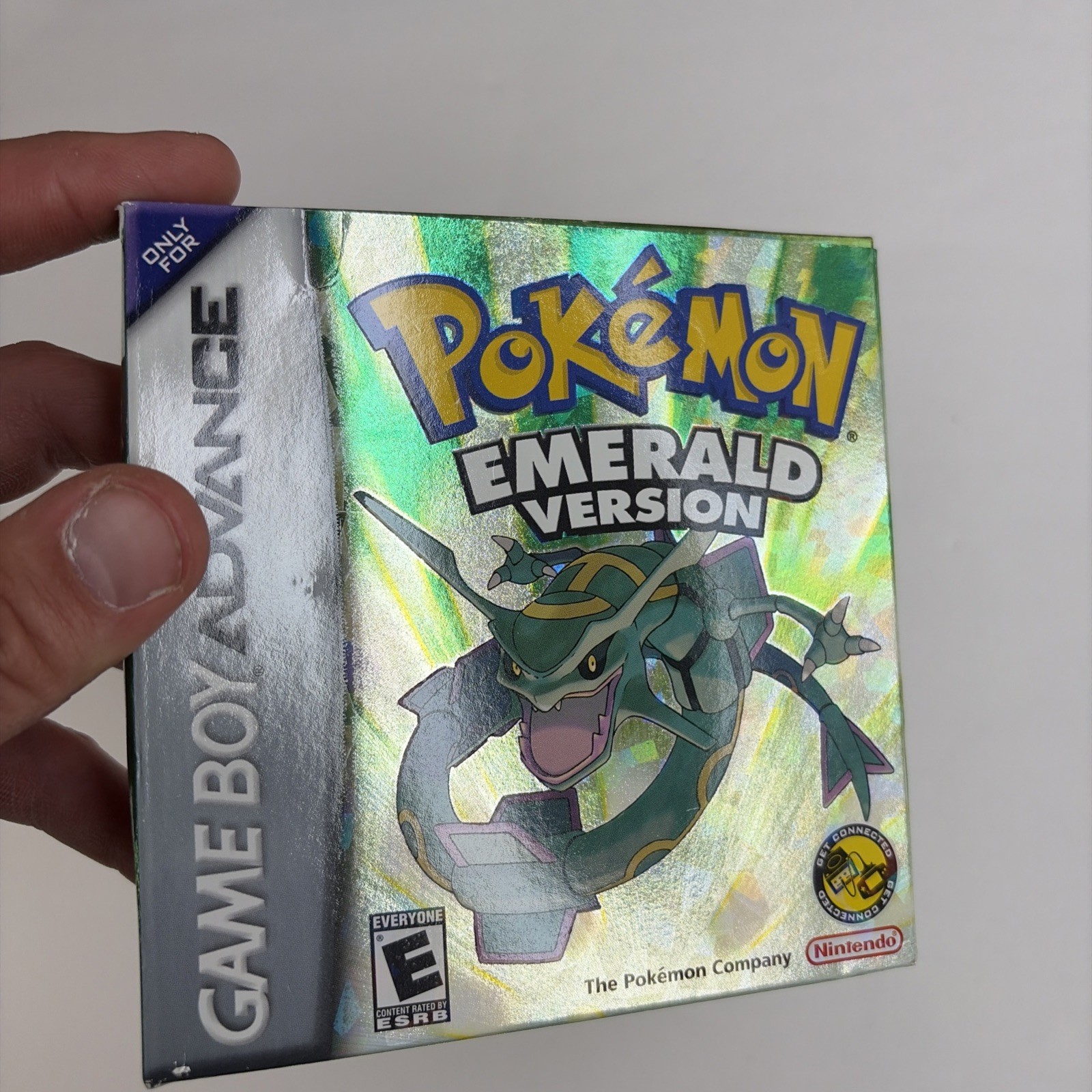 NICE Pokemon Emerald Game Boy Advance Authentic CIB Complete w Poster Manual Box