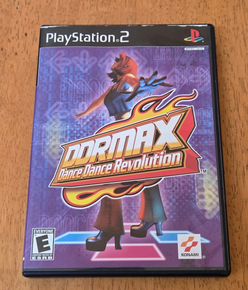 PS2 DDRMAX Mad Catz Beat Pad Pro Controller PlayStation Game Dance Revolution