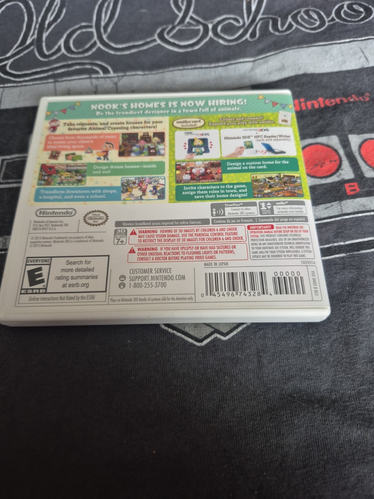 Nintendo Animal Crossing: Happy Home Designer, Nintendo 3DS, 2015 READ ALL NEW