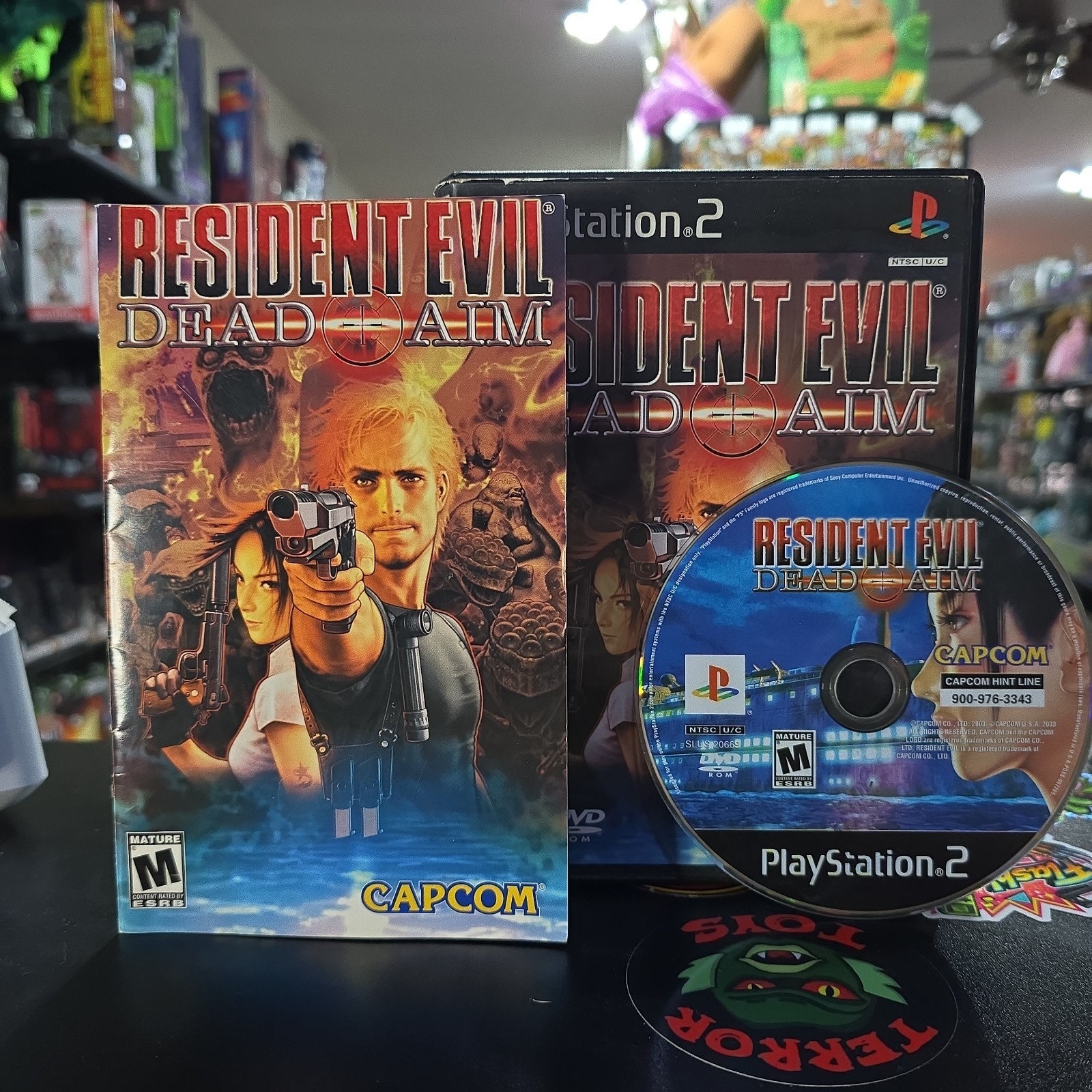 Resident Evil Dead Aim PlayStation 2 PS2 – CIB – Tested in Working Condition