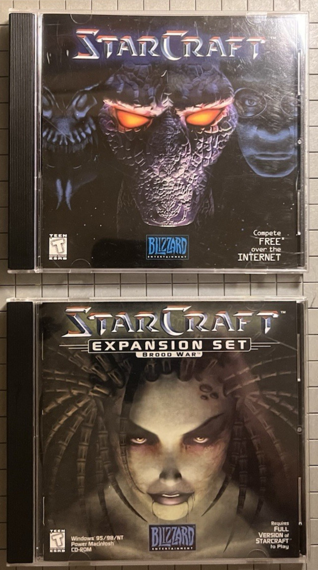 StarCraft Battle Chest Big Box • Manual • Complete – 2-Prima Strategy Guides