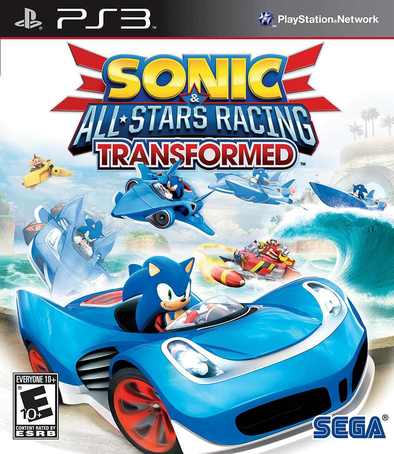 PS3 – SONIC & ALL-STARS RACING TRANSFORMED