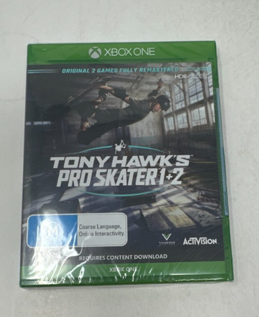 Tony Hawk’s Pro Skater 1+2 (Australia) Factory Seal Brand New