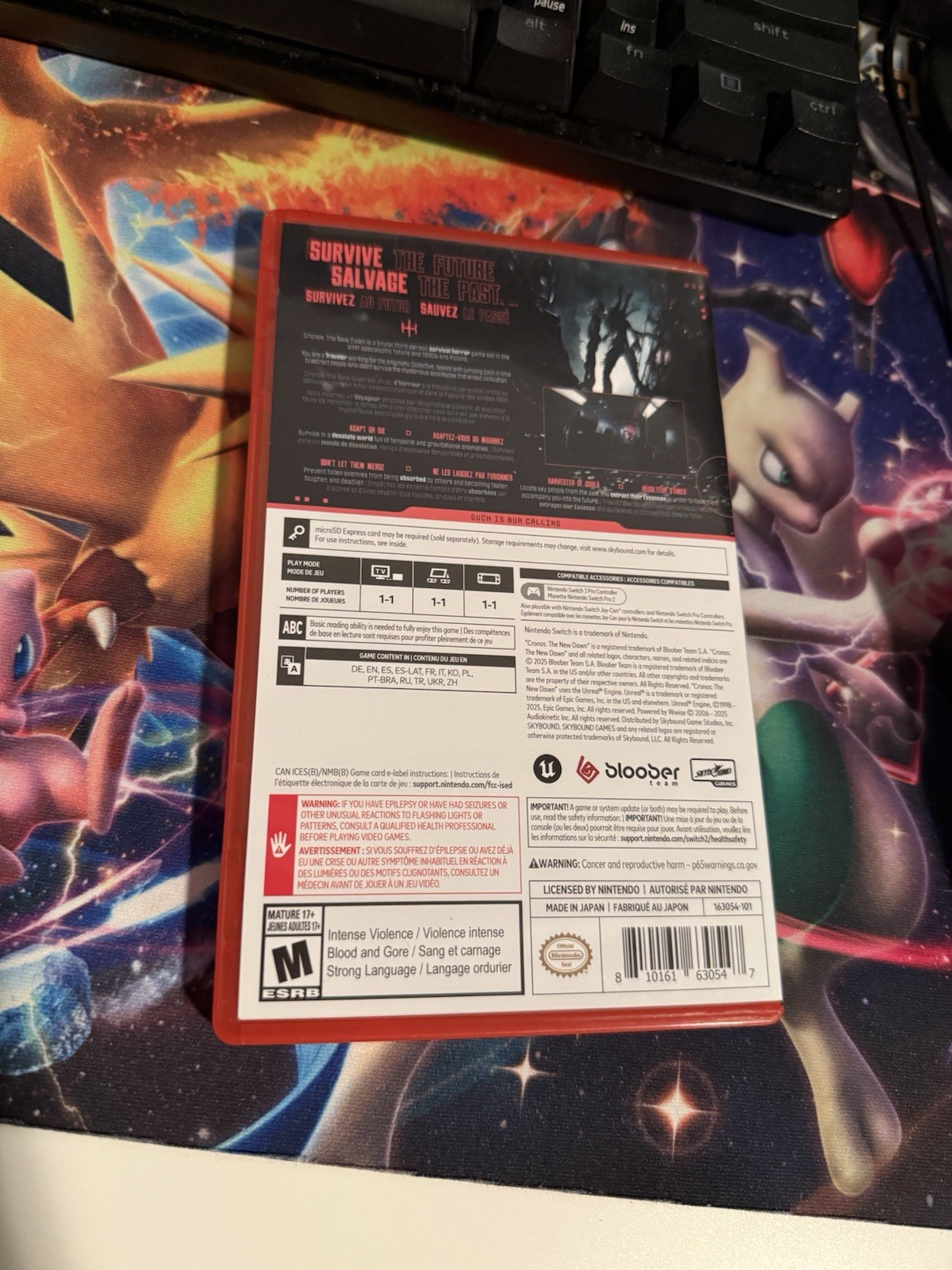 Cronos: The New Dawn (Game-Key Card) – Nintendo Switch 2