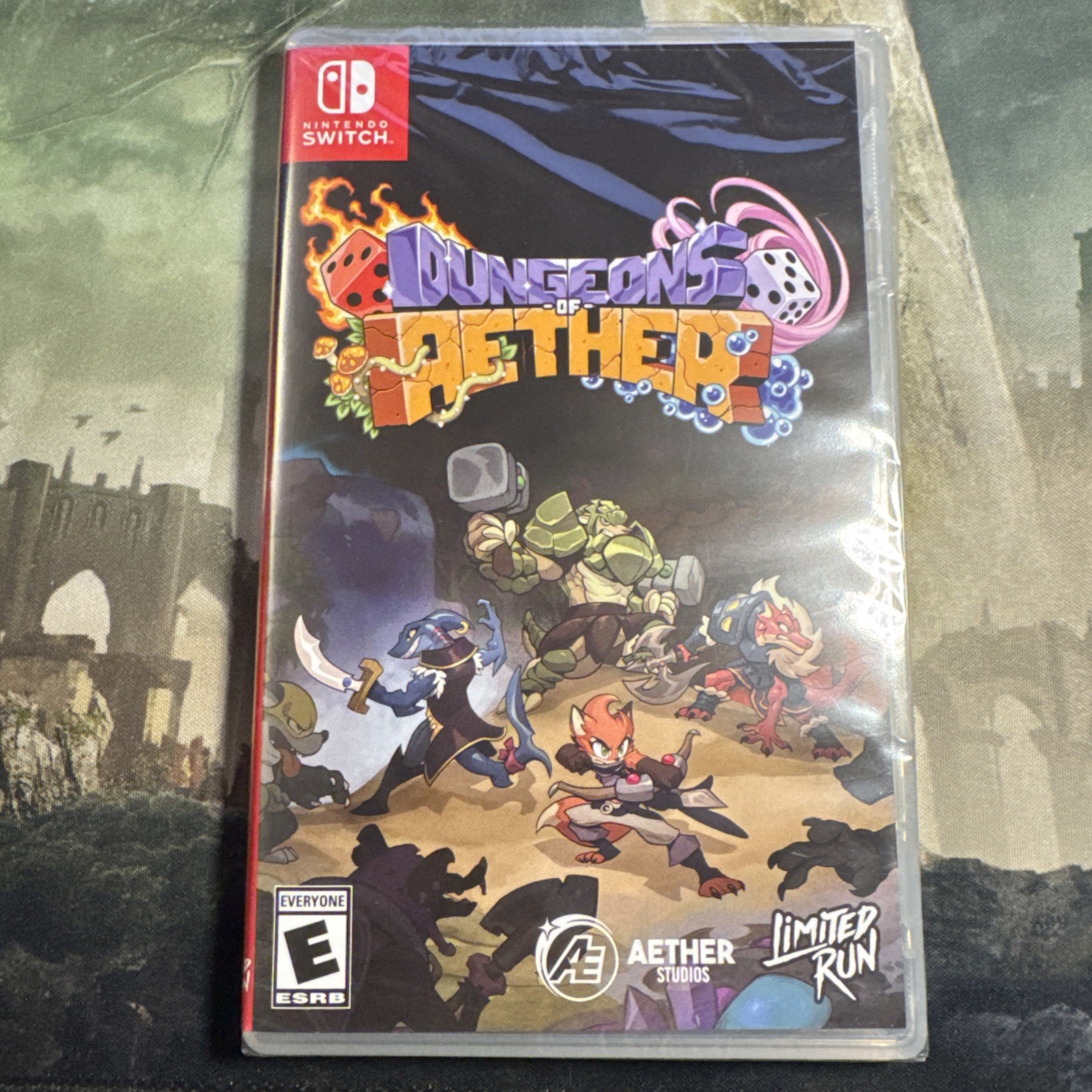 Dungeons of Aether – Limited Run Games LRG #200 – Switch – New & Sealed