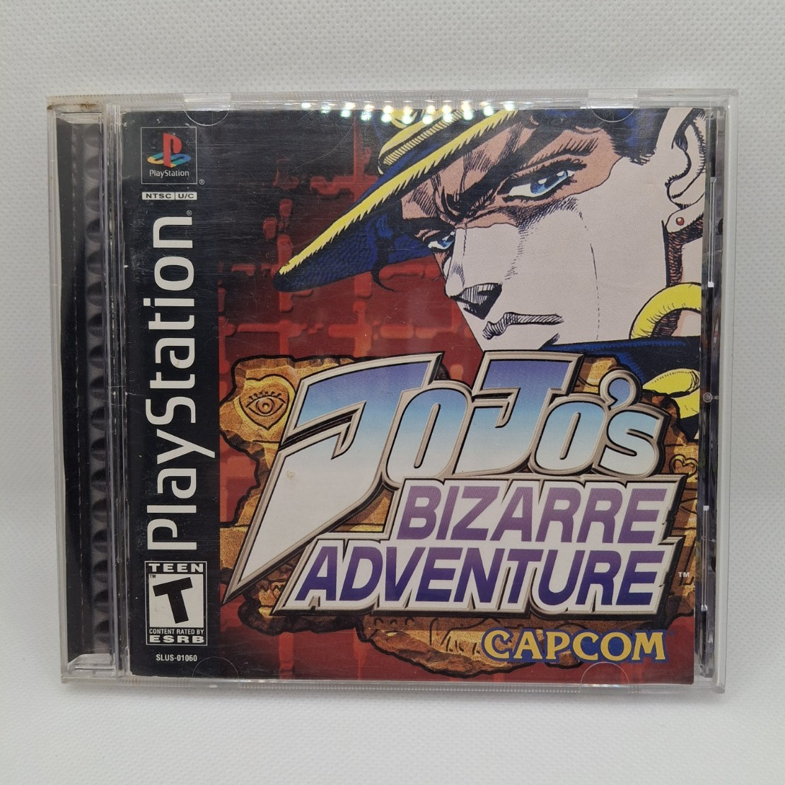 Capcom JoJo’s Bizarre Adventure PS1 Manual Included Multiplayer Fighting T 2000