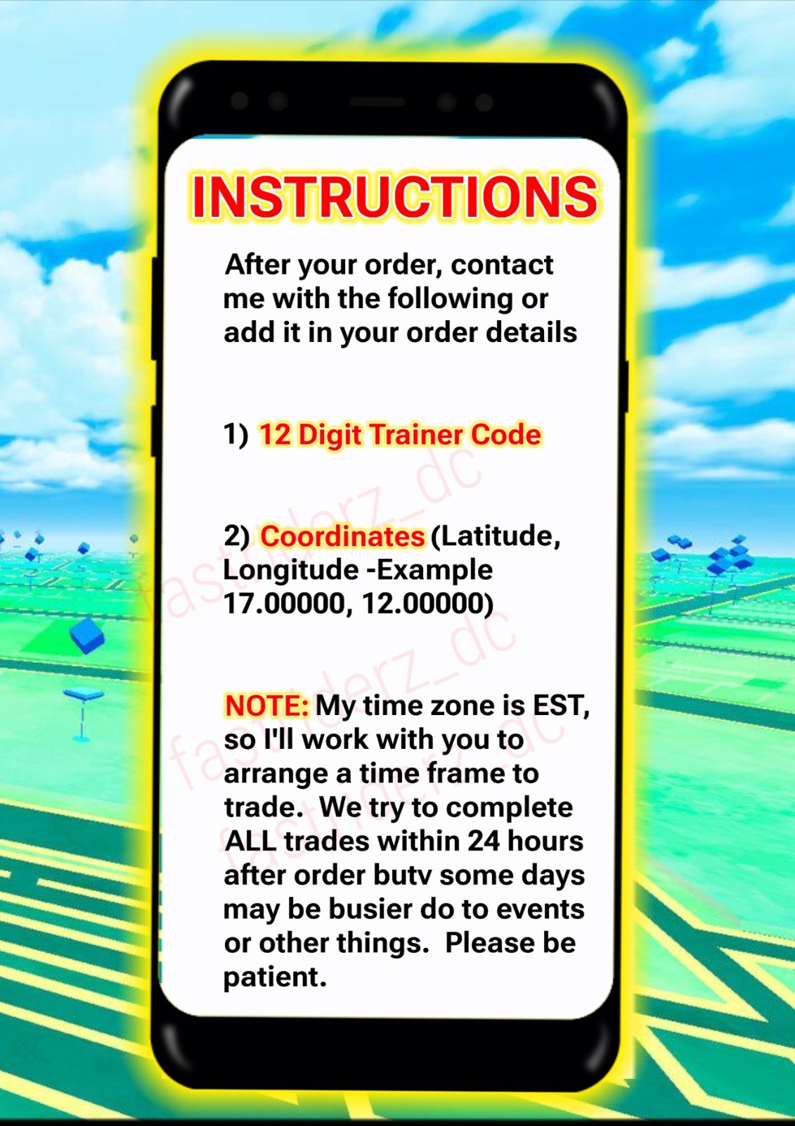 Pokémon Therian Forme Enamorus Go – Registered Or 30 Days Friends
