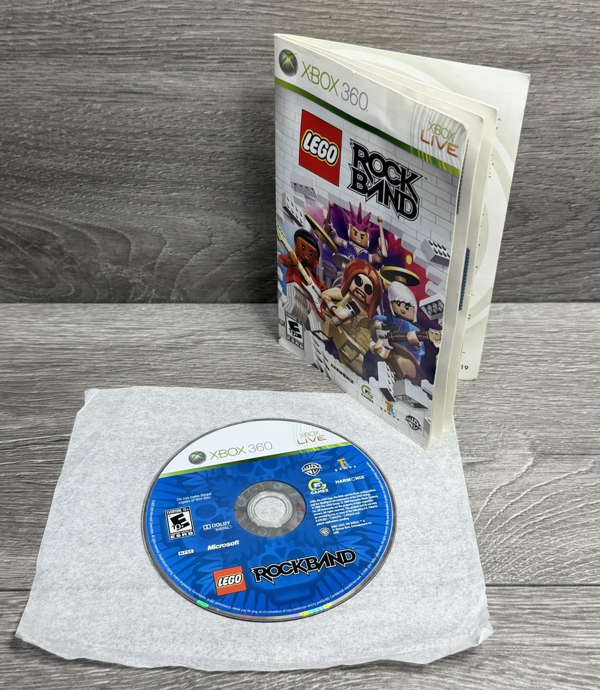 Mint💿! LEGO Rock Band Complete CIB VG Refurbished + 1yr Warranty Xbox 360