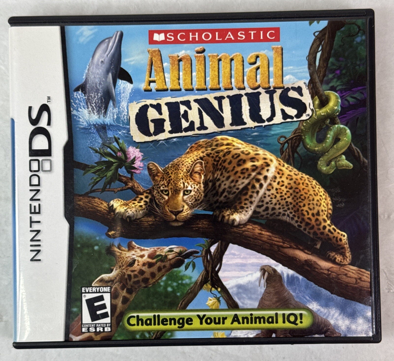 Nintendo DS Animal Genius – Complete in Box W/ Manual 2006