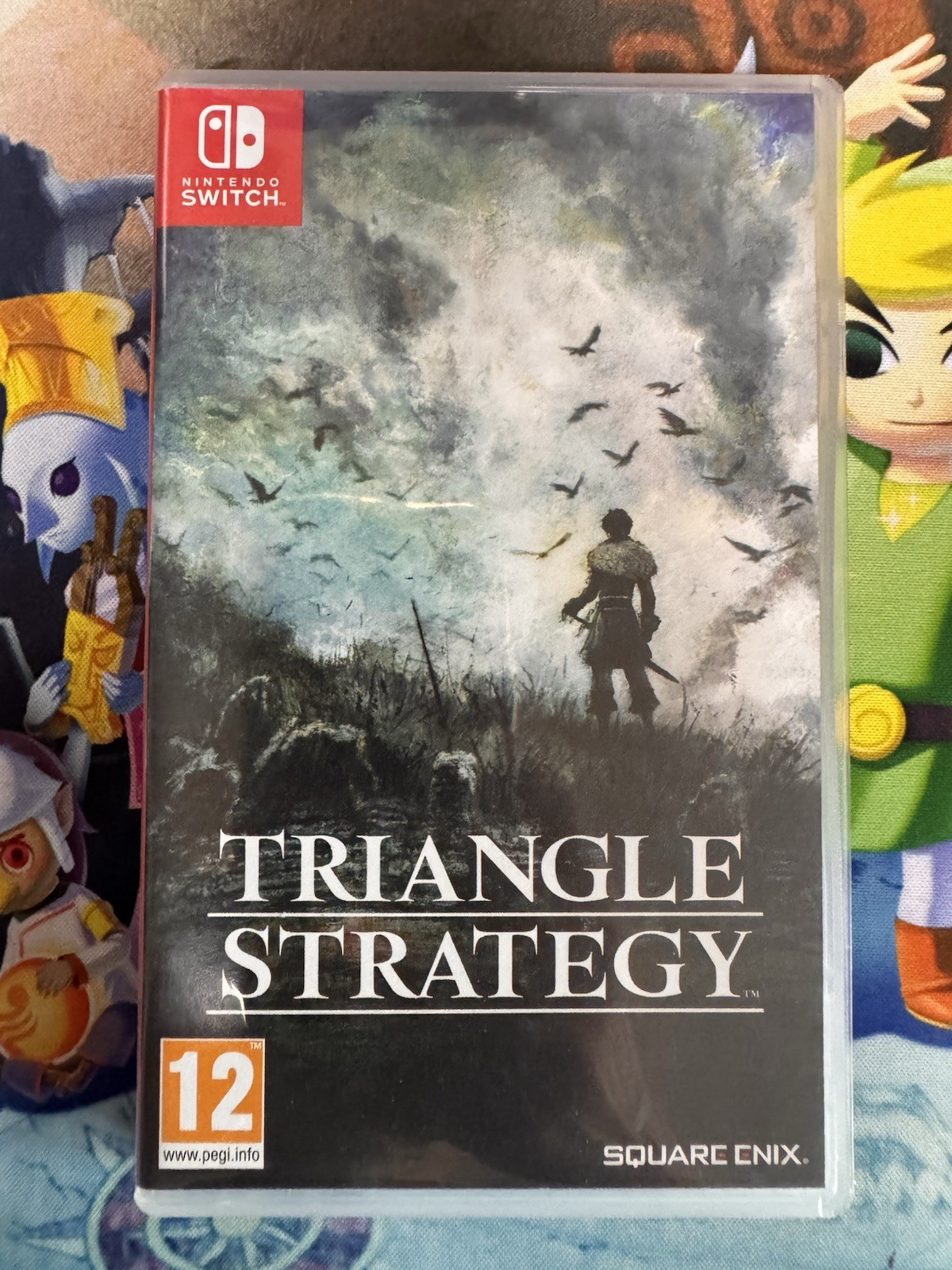 TRIANGLE STRATEGY -(Nintendo Switch)➡️CIB Complete – Tested PAL Version