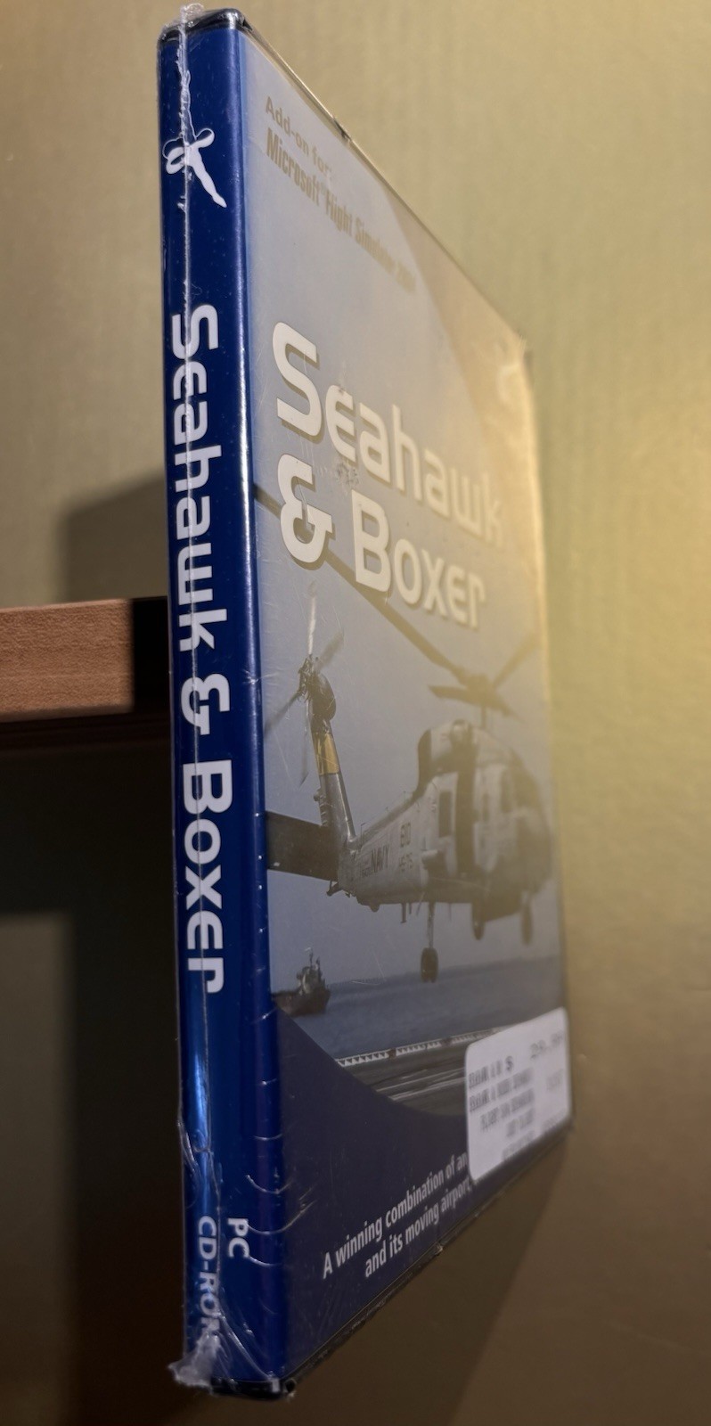 NEW SEALED Seahawk & Boxer Expansion Microsoft Flight Simulator 2004 FS9 PC