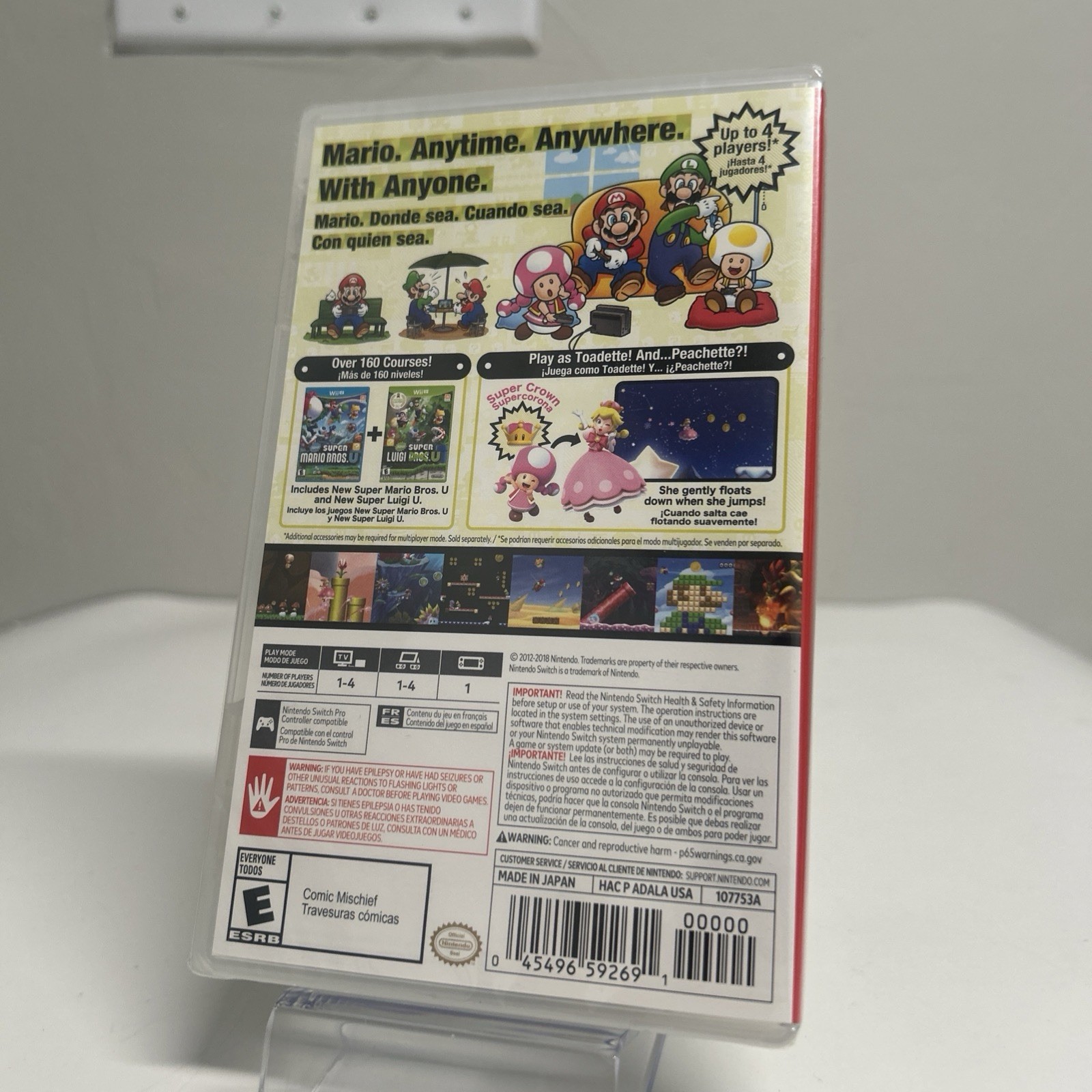 New Super Mario Bros. U Deluxe (Nintendo Switch, 2019) Complete Brand New Sealed