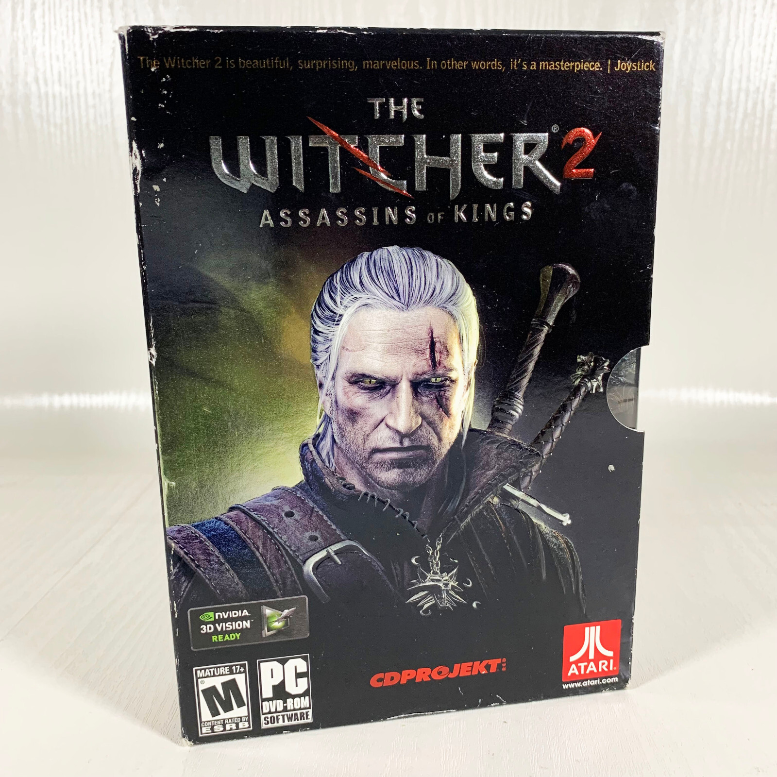 THE WITCHER 2: Assassins of Kings (PC) Box Set w/ Map
