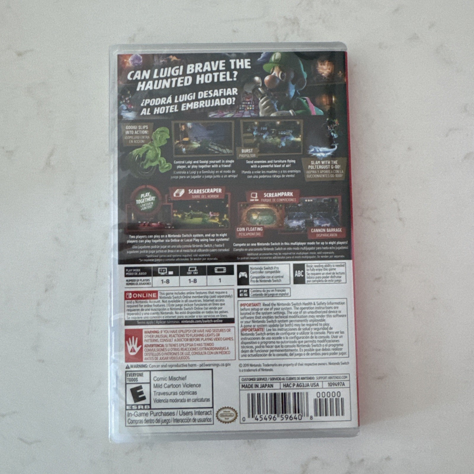 Luigi’s Mansion 3 Standard Edition – Nintendo Switch