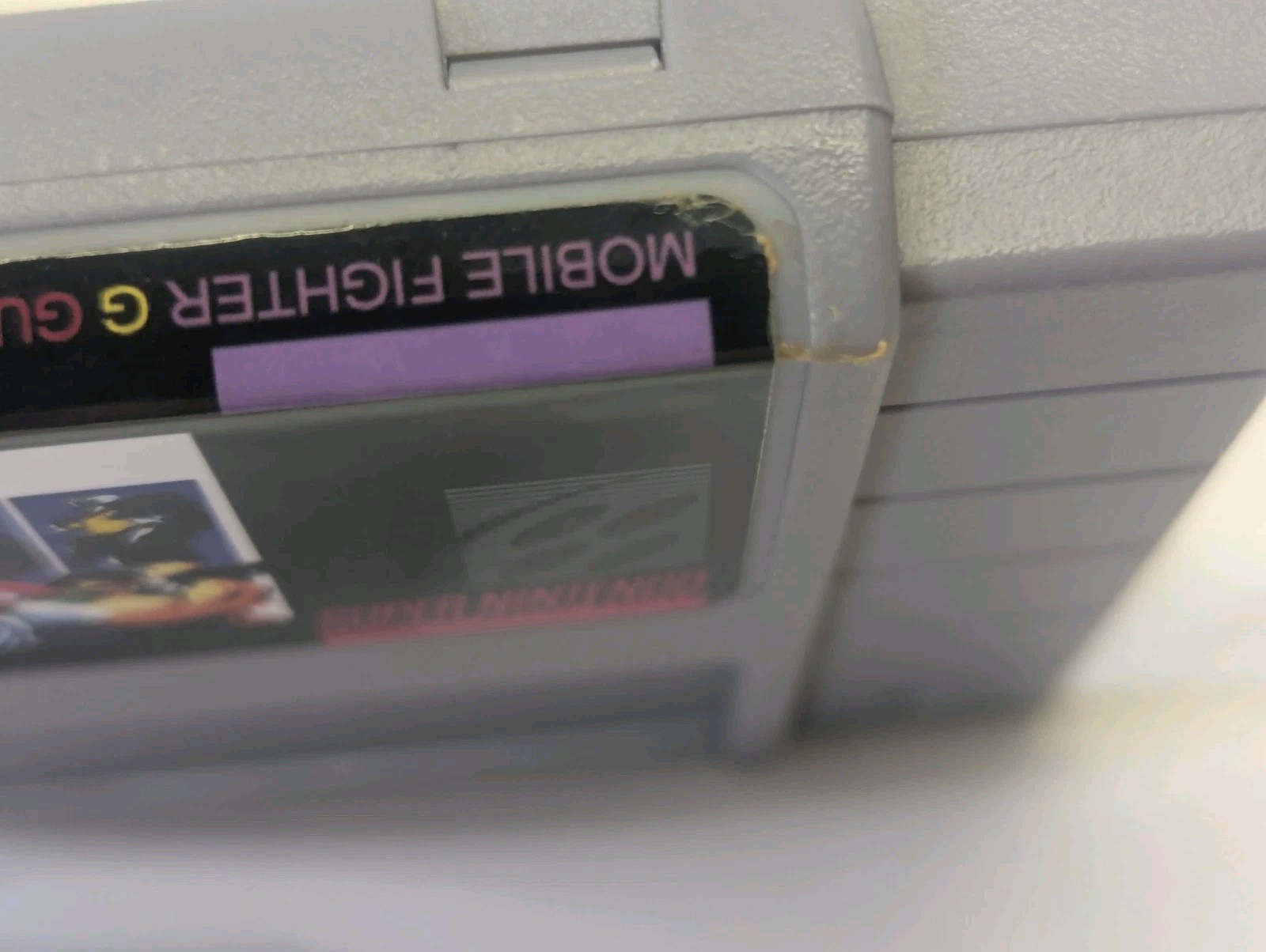 Mobile Fighter G Gundam SNES Game Cartridge